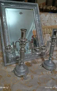 اینه و شمعدان