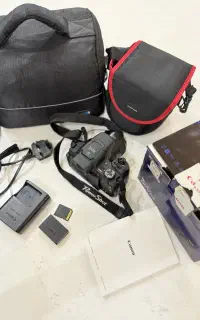 Canon sx70 HS با لوازم کامل