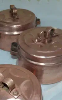 سه عدد قابلمه مسی