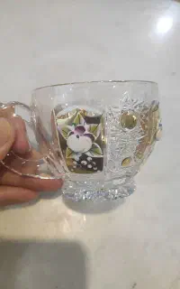 ۶ عدد فنجان طلاکوب آلیش اصل