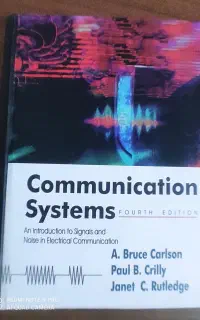 کتاب Communication Systems ویرایش چهارم، جلد سخت