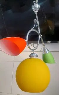 لوستر اتاق خواب دو عدد