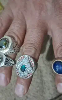 انگشترنقره. ۹۲۵عیار.