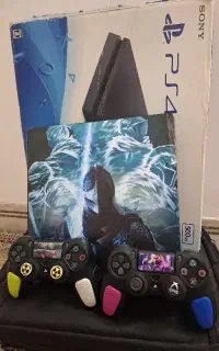 پلی استیشن 4 اسلیم (Ps4) اترا دو دسته کپی خور