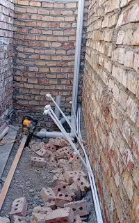 لوله کشی آب و فاضلاب وگاز برق کشی