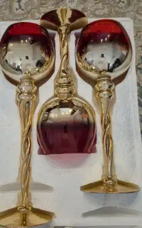 جاشمعی پایه دار شیشه ای