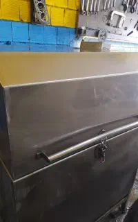 دستگاه قطعه شویی استیل سبک شو در حد نو