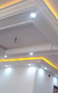 گچکاری و نورپردازی