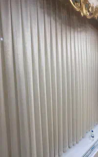 پرده دکور مغازه دوخته شده مناسب عرض ۳.۵ متر