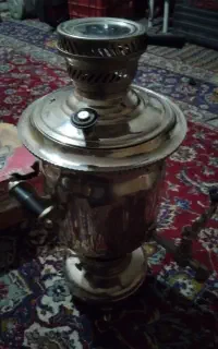 سماورنفتی قدیمی سالم و....