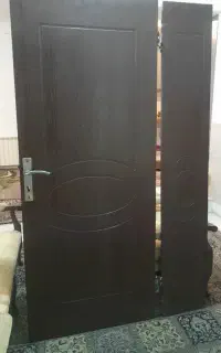 درب چوبی