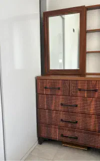 میزآرایش ۵کشو آینه دار( ۳کشو بزرگ،۲کشو کوچک)