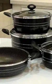سرویس قابلمه چند پارچه زنبوری پرداخت درب منزل
