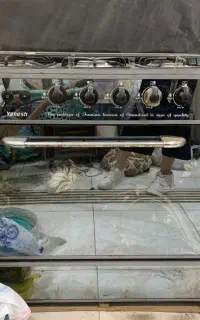 اجاق گاز طرح فر ۵ شعله