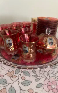 استکان نعلبکی شاه عباسی