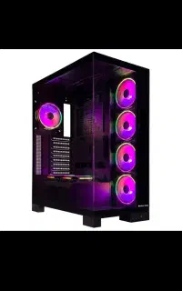 کیس مگا باکس مستر تک با ریموت rgb 7 فنه