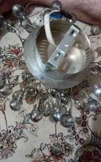 لوستر چند شاخه ۲عدد هردو سالم