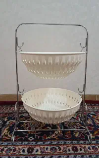 سبد سیب‌زمینی پیاز