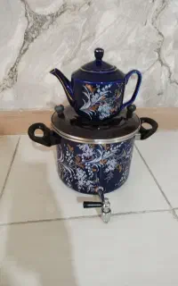 کتری قوری لعابی