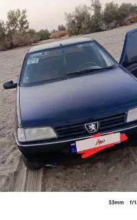 معاوضه پژو 405 مدل 84 رنگ سرمه ای