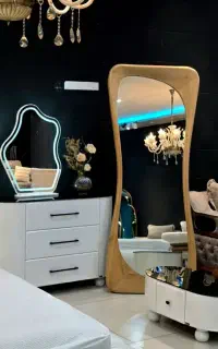 آینه قدی لاکچری - تمام چوب راش گرجستان