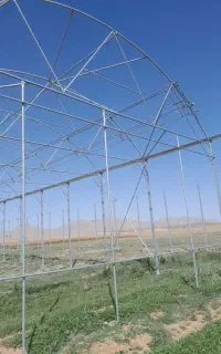 ساخت انواع گلخانه فلزی