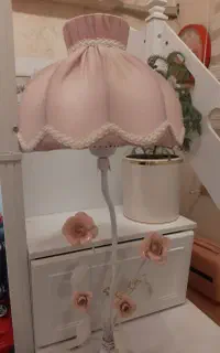 آباژور دخترونه صورتی