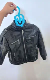 کت چرم بچگانه