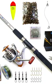 چوب Marine 3.60 چرخ ALPHA 7000 و لوازم ماهیگیری
