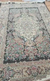 یک جفت فرش ۶متری ابریشم ماشینی