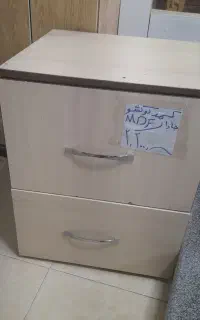 فایل دوکشو ' کشو ها بزرگ و جادار ' MDF