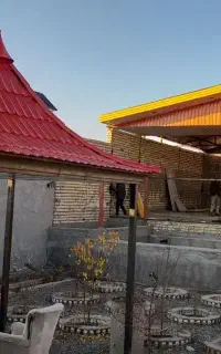شیروانی.پلی کربنات.اسکلت پله آهنی فلزی آردوازپرچین