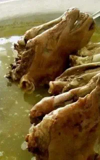 تمیز کردن کله پاچه
