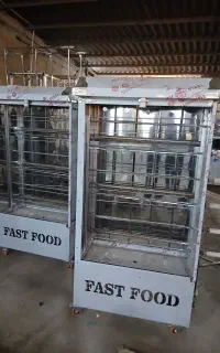 پاچینی مرغ بریان جوجه گردان صنعتی گیربکسی بریون