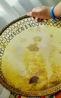 دف سالم.