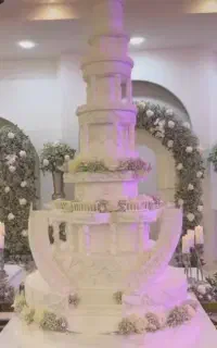 کیک عروسی ماکت
