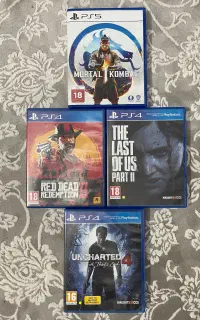 بازی های PS5 و PS4