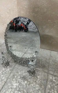 آینه و شمعدون
