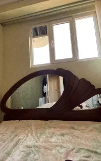 تخت خواب چوبی دو نفره