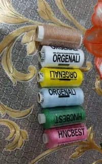 نخ رنگی
