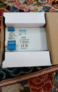 محافظ جان ( جریان باقیمانده) سه فاز ۱۰۰ امپر نو