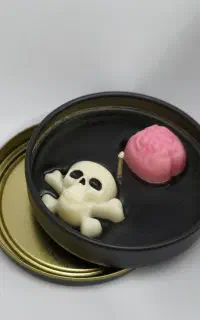 شمع طرح اسکلت