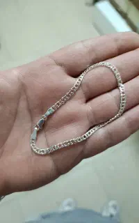 دستبند نقره مدل کارتیه
