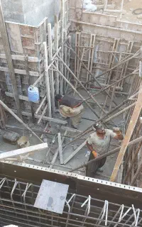 داربست بند قالب بند کارگر ساده