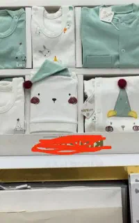 ست ۱۸ تکه نوزاد مناسب سیسمونی زیر قیمت بازار