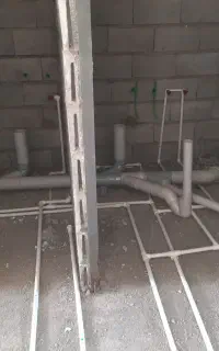 لوله کشی سردوگرم پکیج فاضلاب خورده کاریها