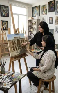 آموزشگاه طراحی و نقاشی سان گالری