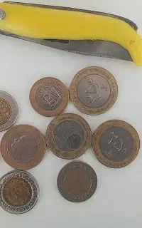 چاقو و سکه