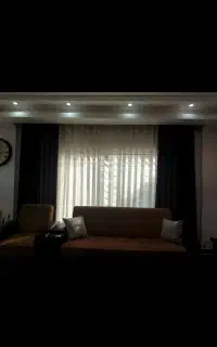 پرده حریر  باوالان مخمل
