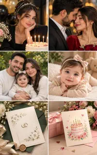 عکسهای خاص با هوش مصنوعی و طراحی کارت